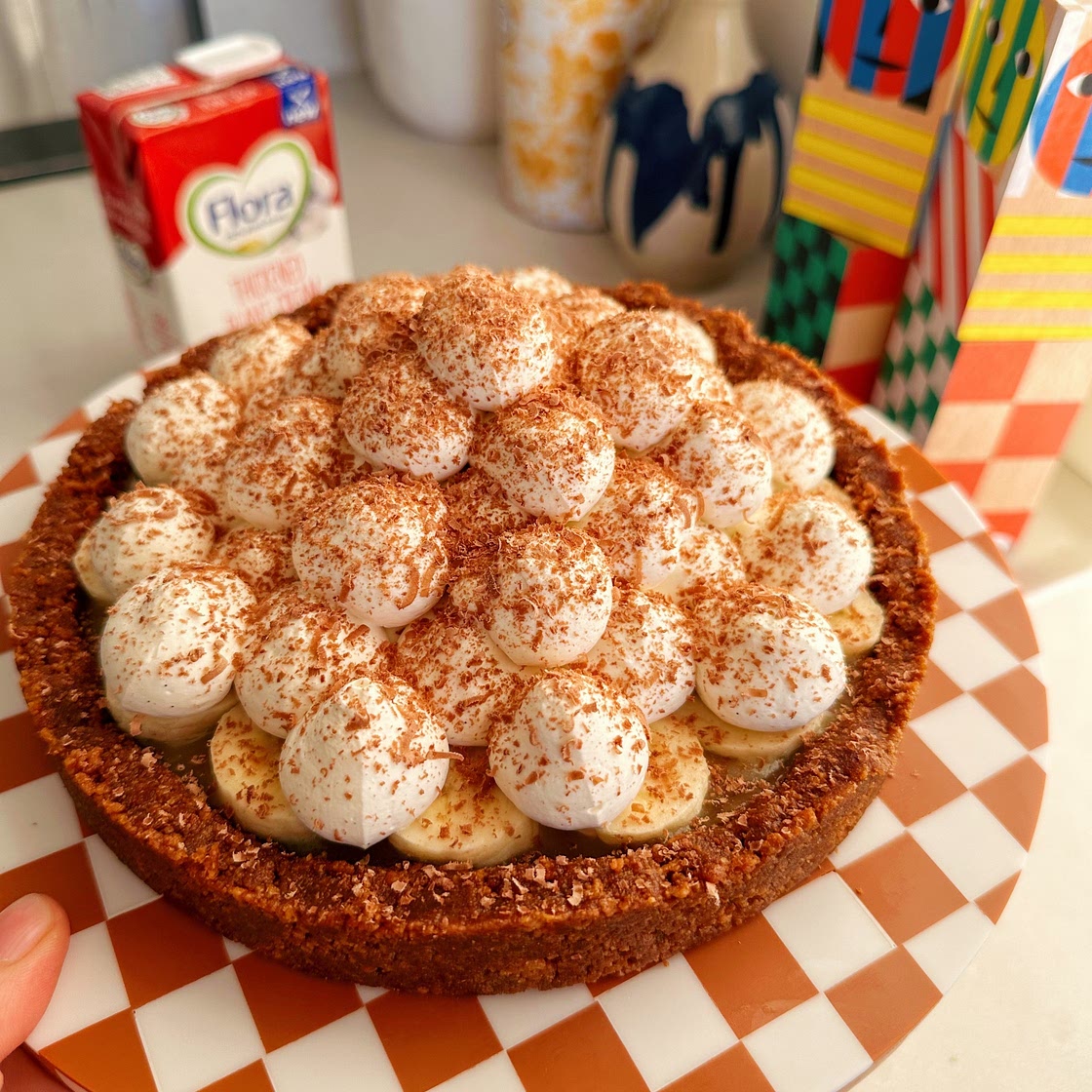 Banoffee Pie (Dairy-Free and Vegan)