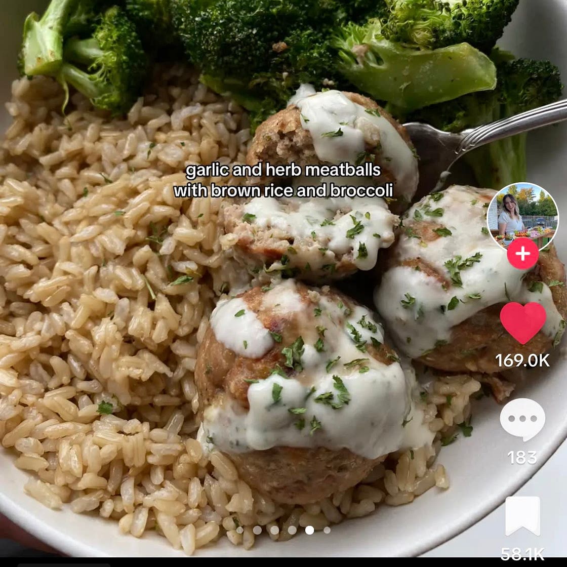 Herb & Garlic Meatballs
