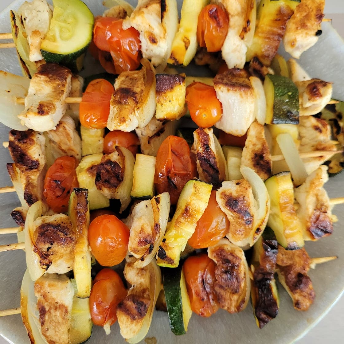 Lemon Chicken Skewers