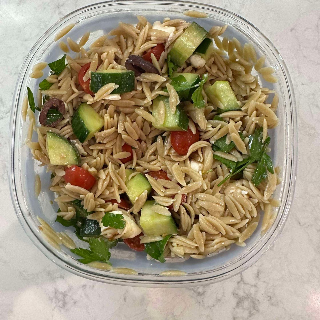 Greek Orzo Salad