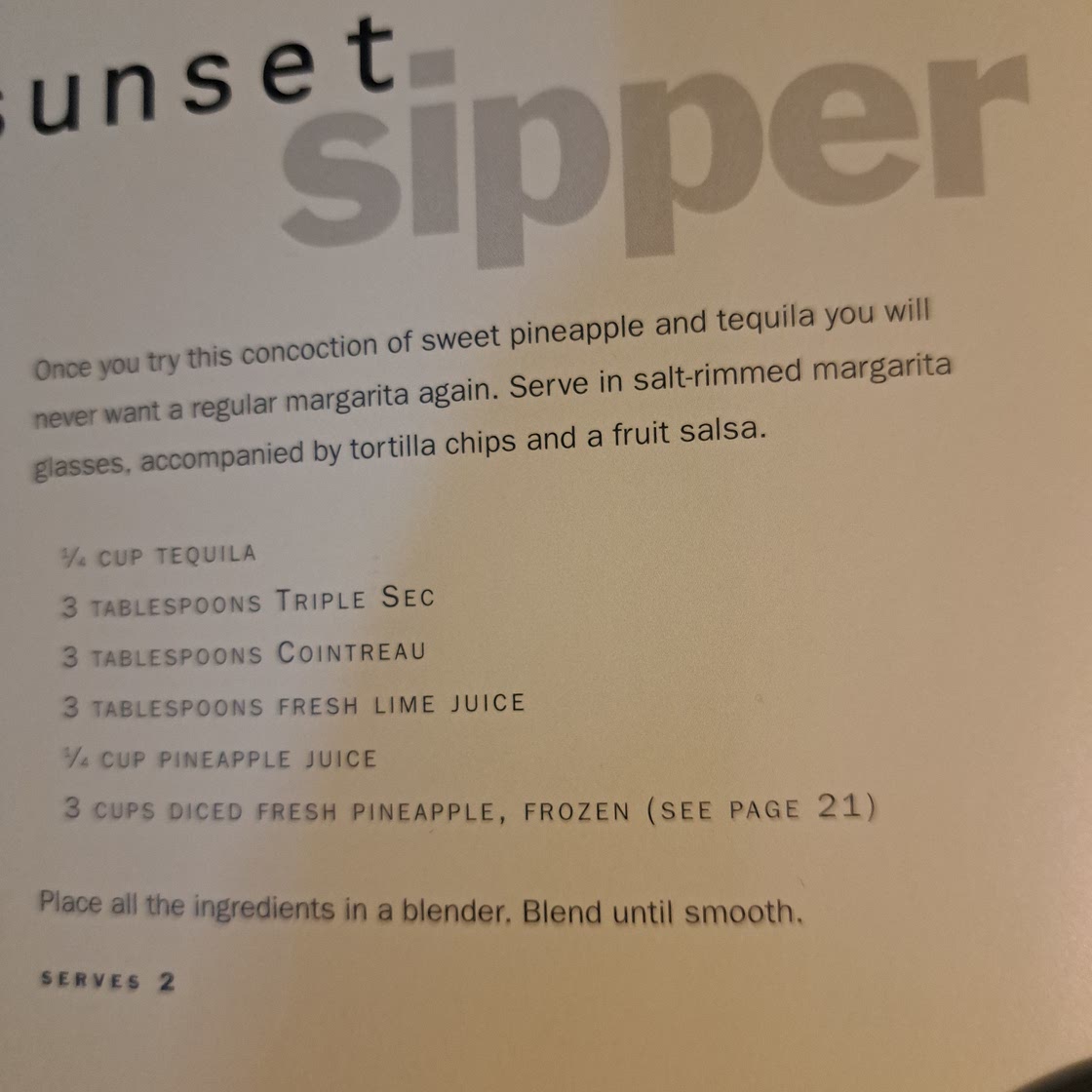 Sunset Sipper