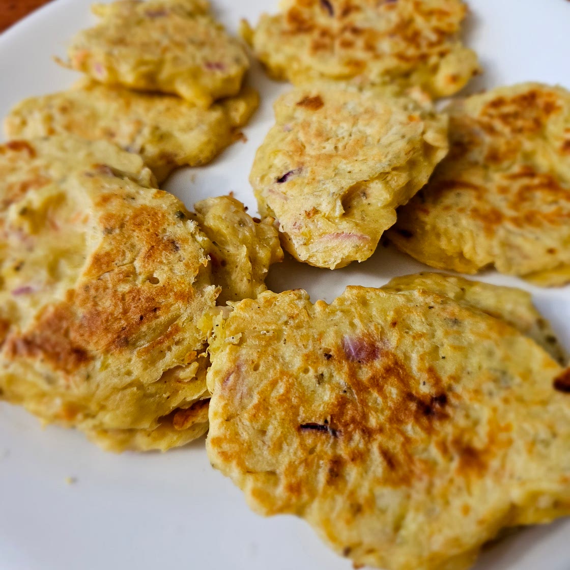 Sauerkraut pancakes