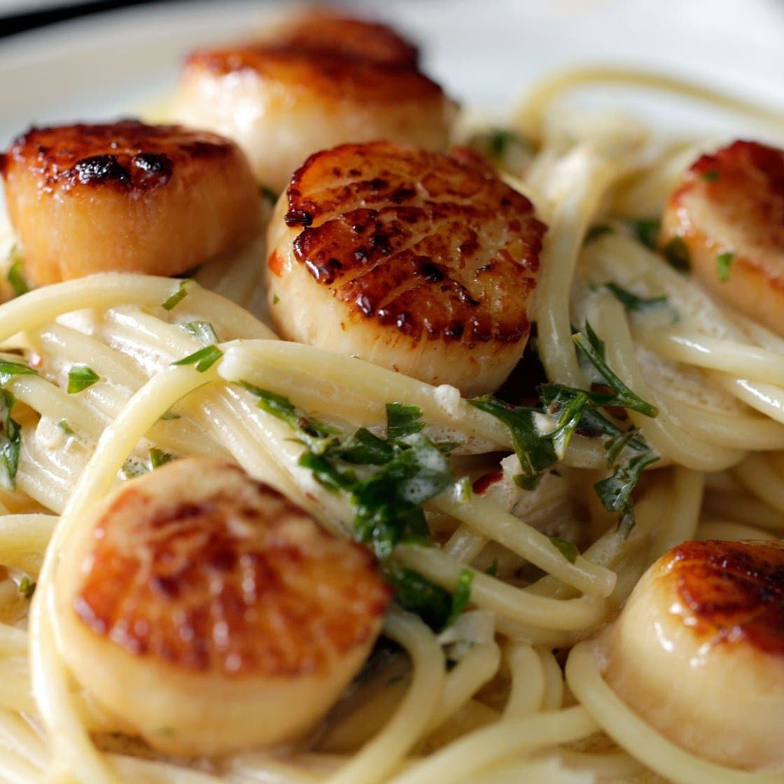Lemon Garlic Butter Scallops