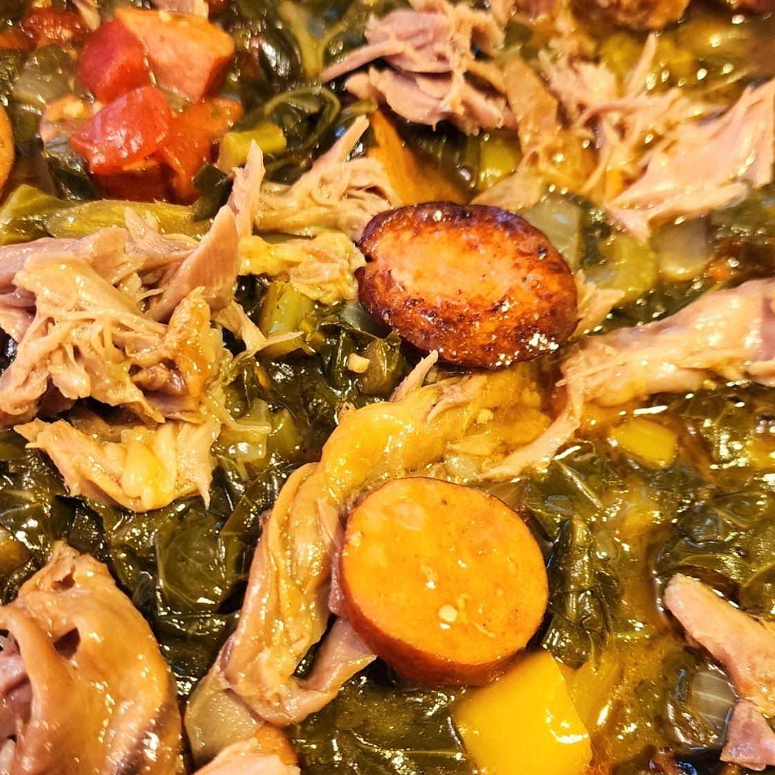 Instant Pot Gumbo Z'Herbes (Gumbo Greens)