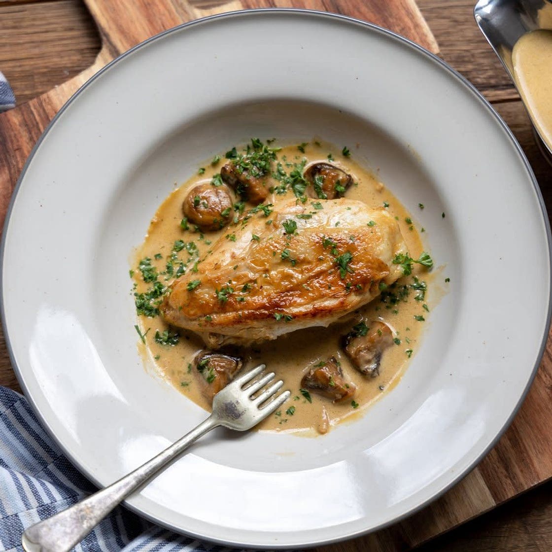 Chicken Poulet Sauté Alice by French Cooking Academy