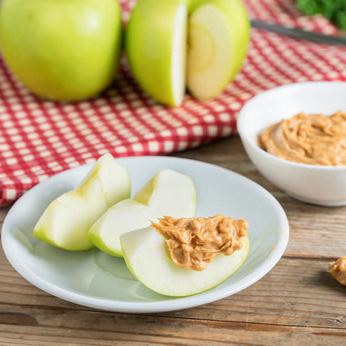 Apple and Peanut Butter