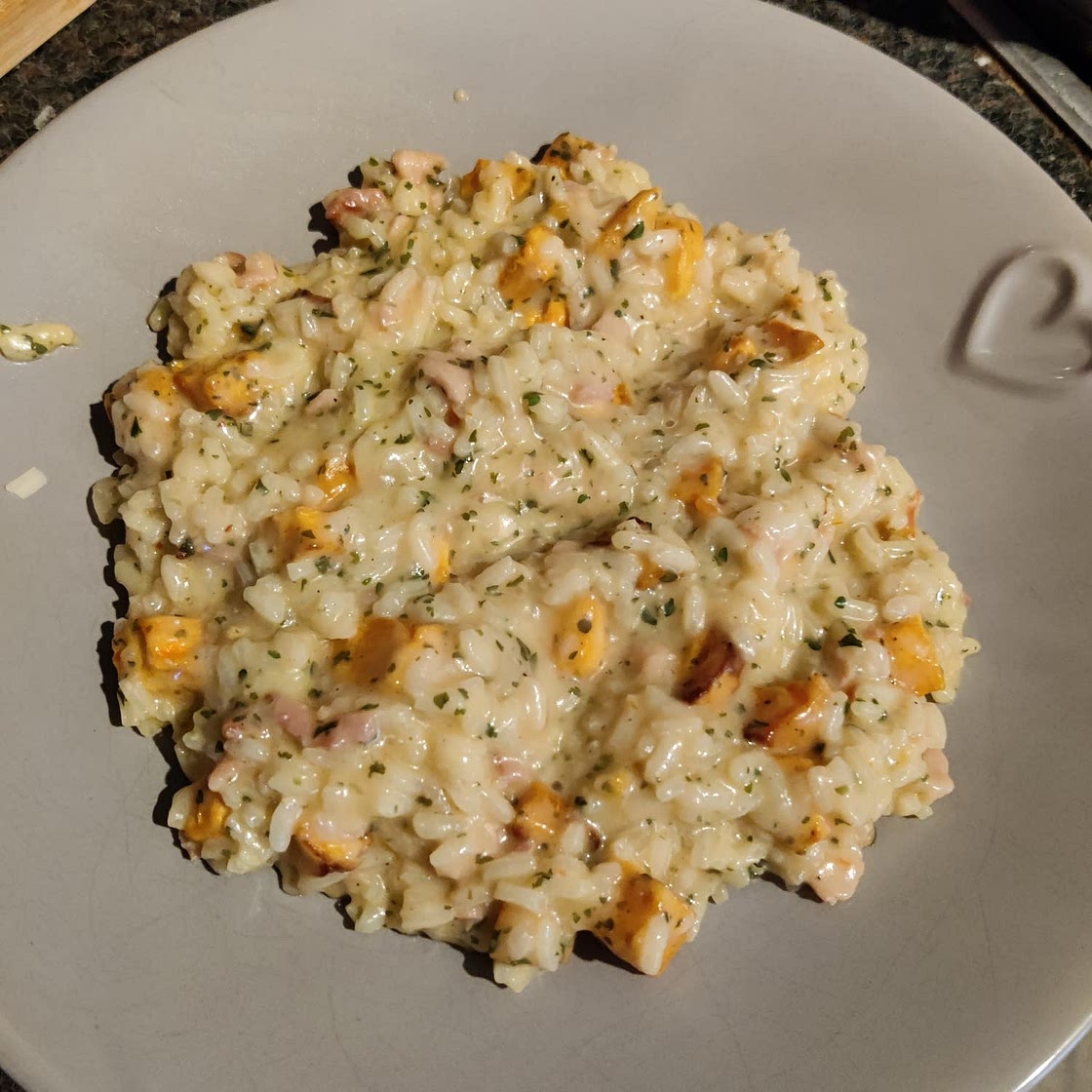 Chilli, Bacon & Sweet Potato Risotto