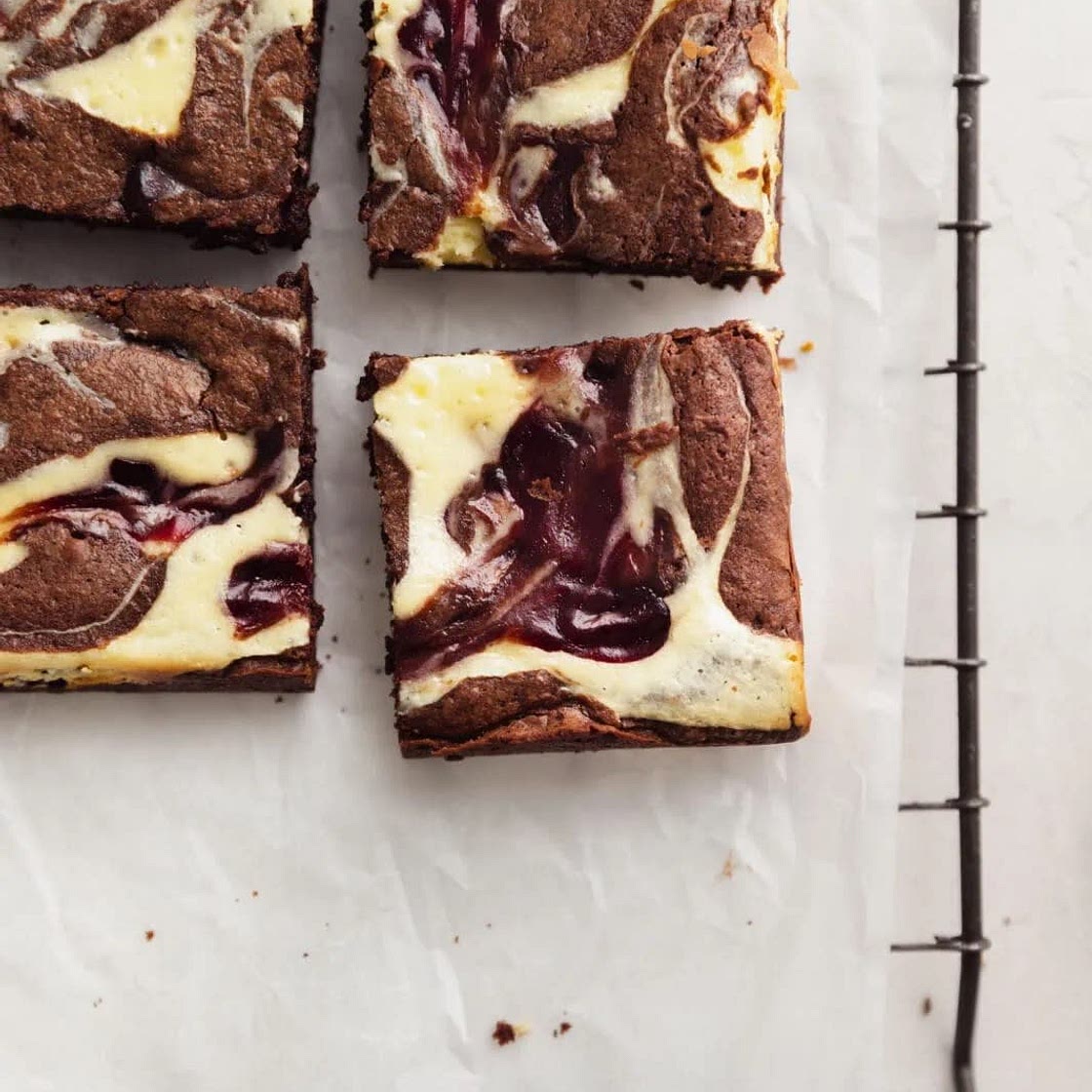 Raspberry cheesecake brownies