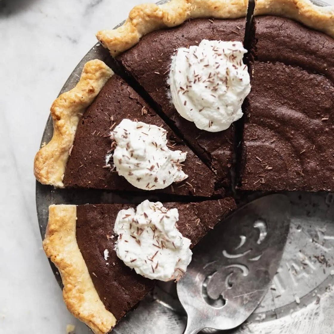 Fudgy brownie pie 
