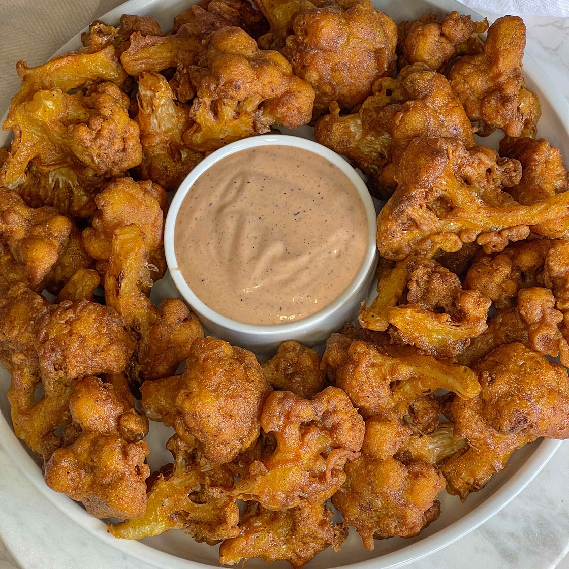 Fried cauliflower 