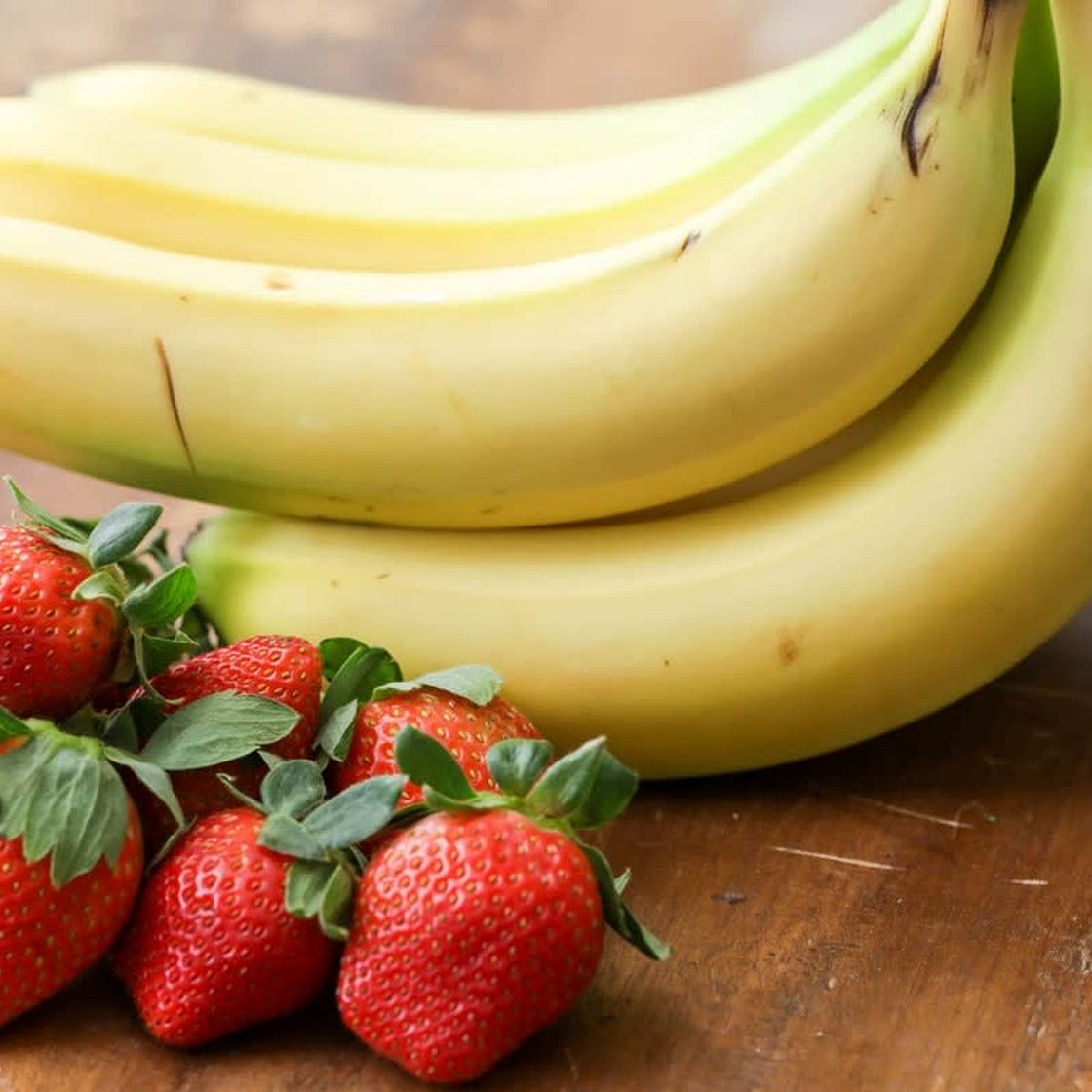 Strawberry banana smoothie 