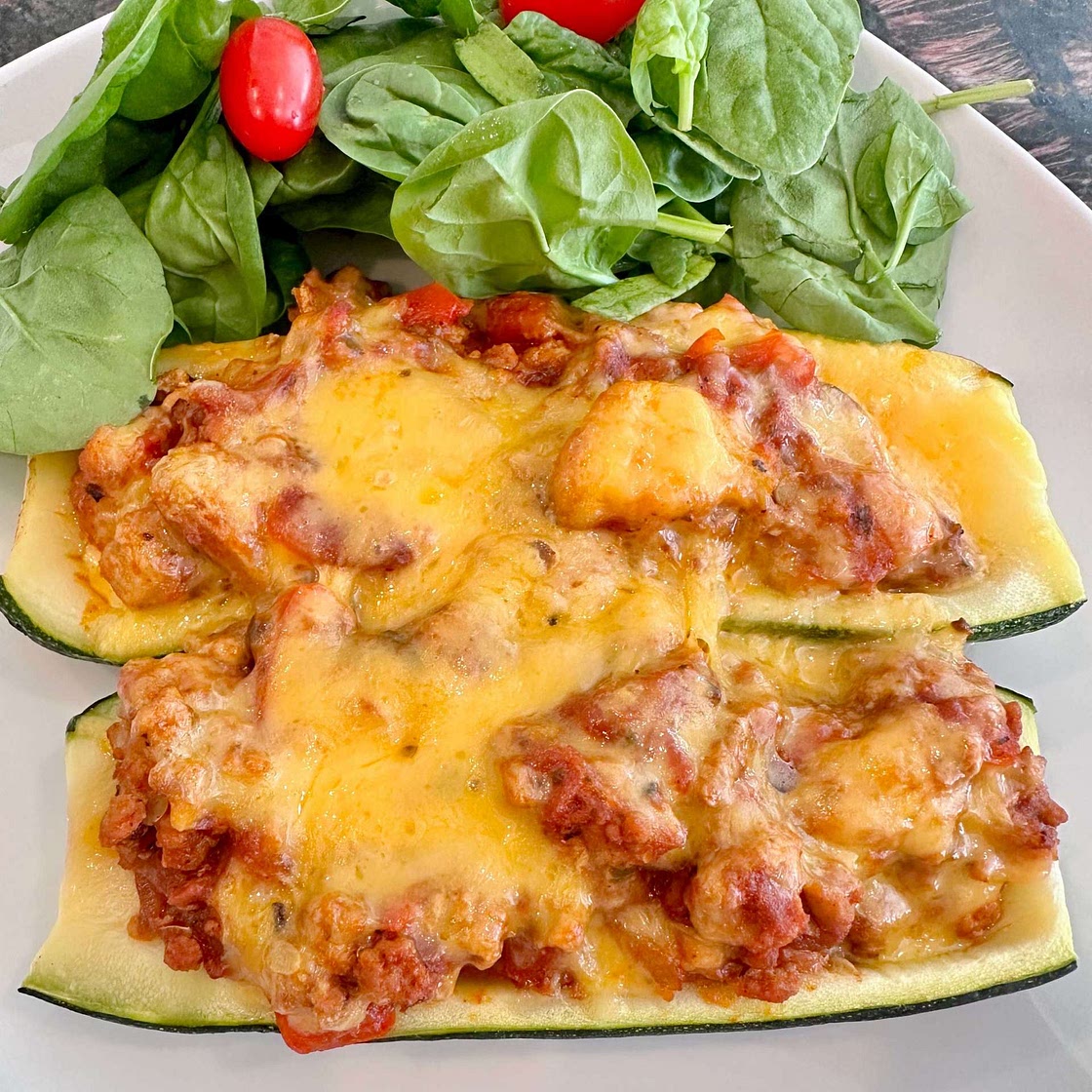 Stuffed Zucchini Boats