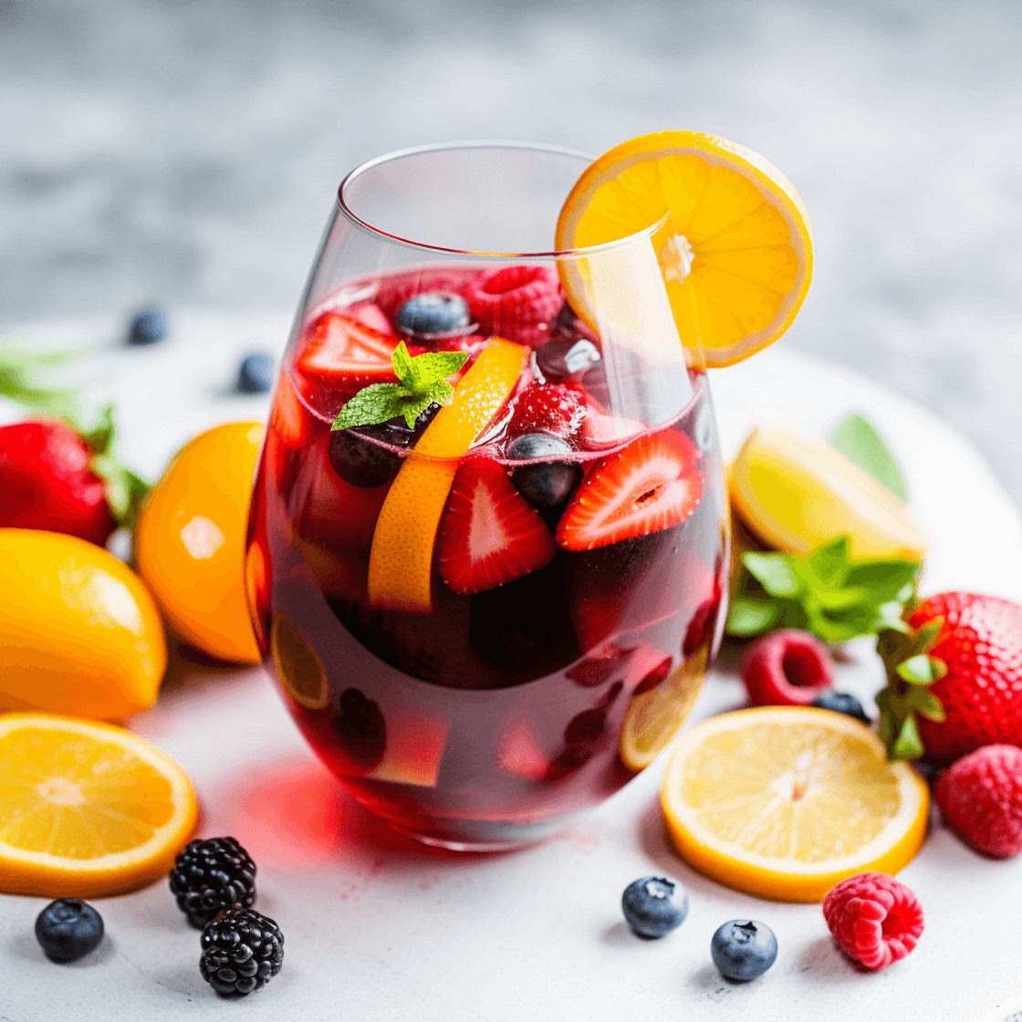 Summer Berry Sangria