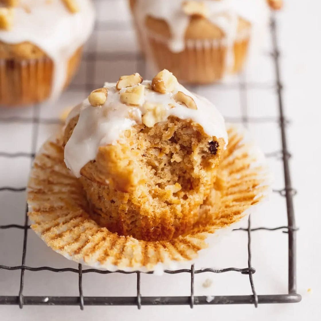 Carrot cake muffins 