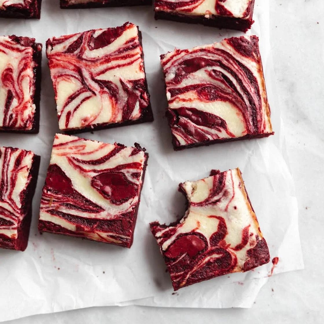 Red velvet brownies 