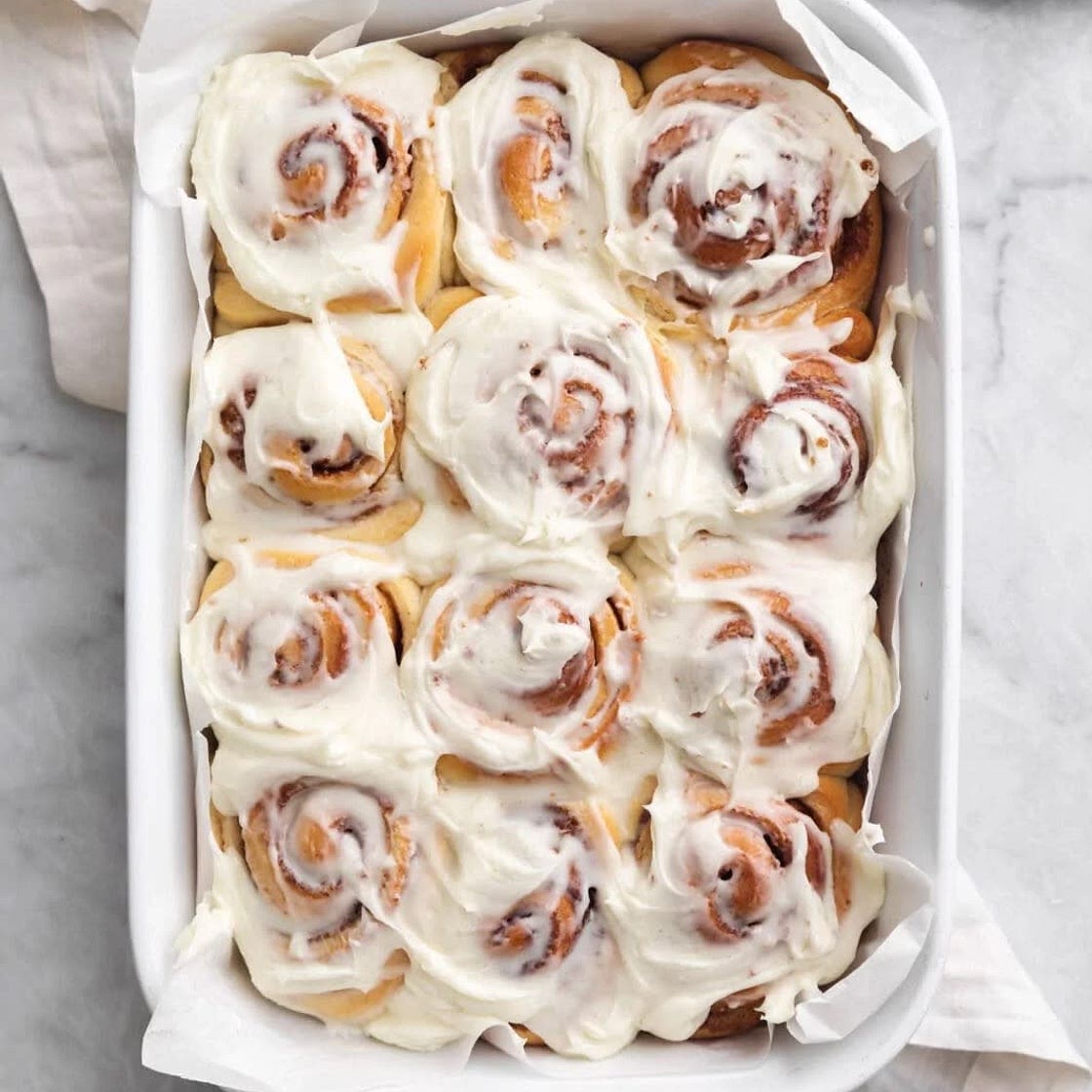 Homemade cinnamon rolls 