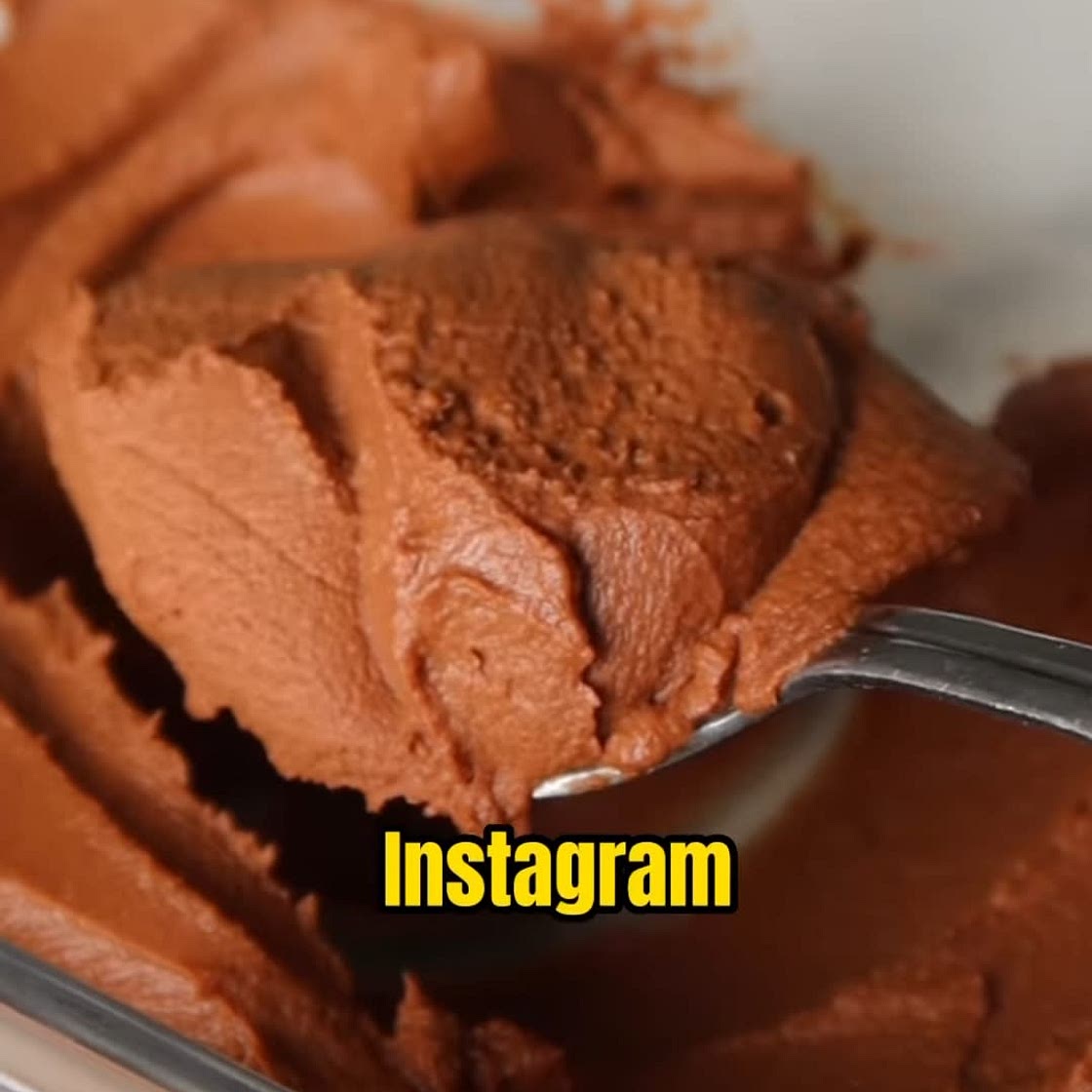 Creme au chocolat  vegan et 3 ingrédients