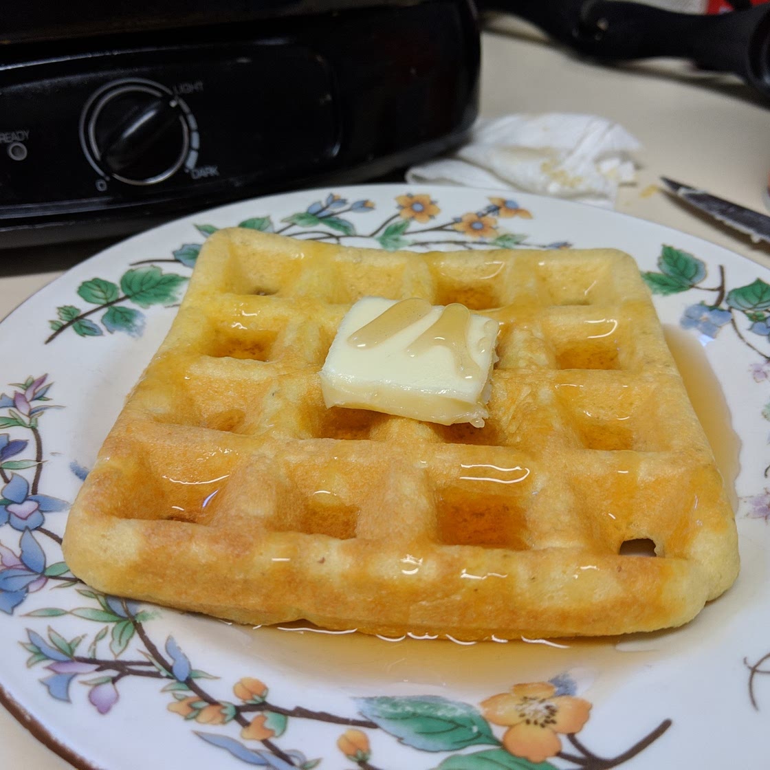 keto almond flour waffles