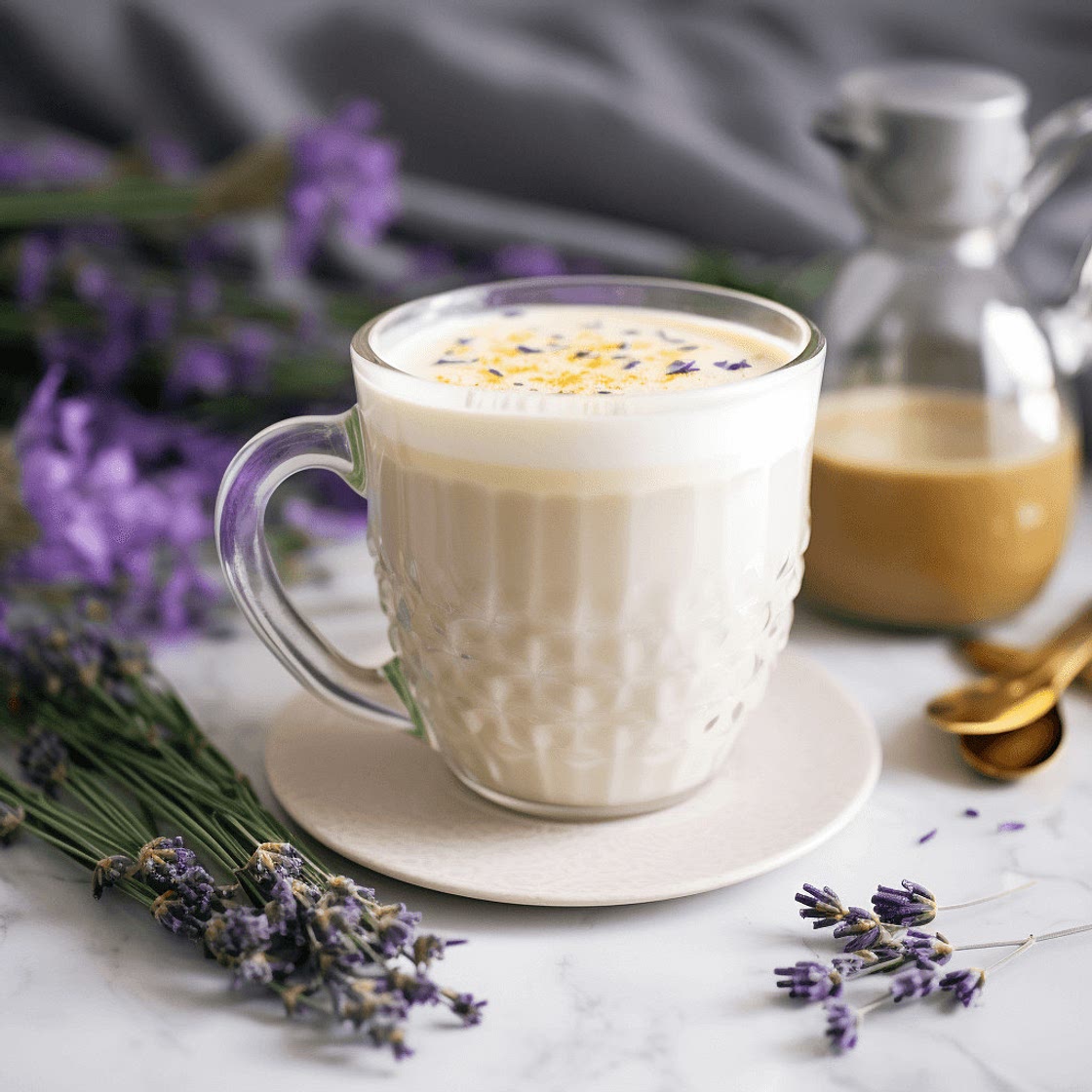 Honey Lavender Latte