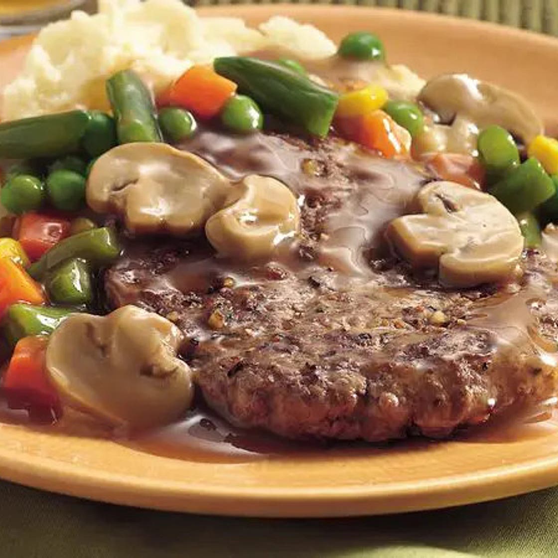 Vegan Salisbury Steak