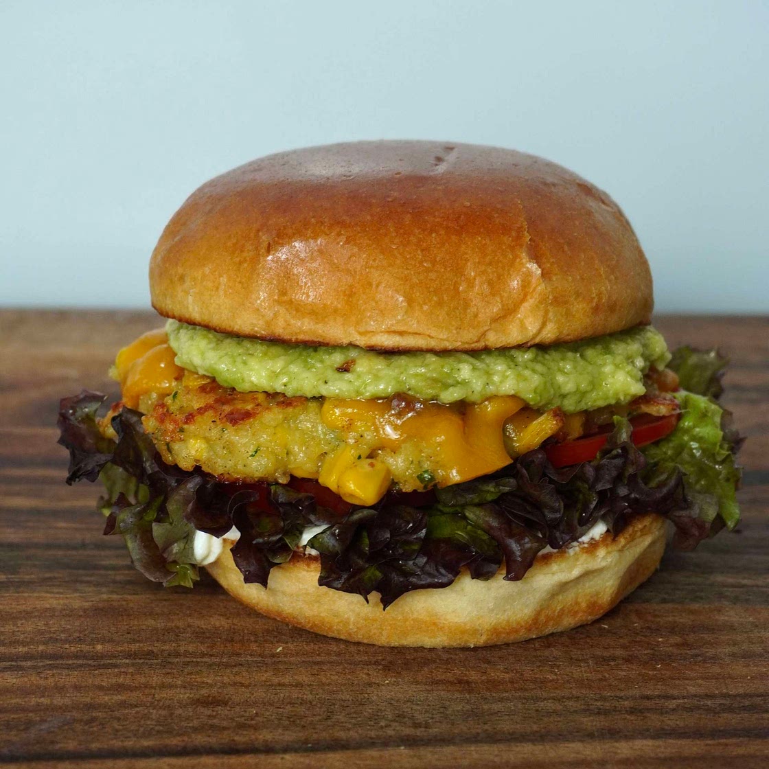 Corn burger