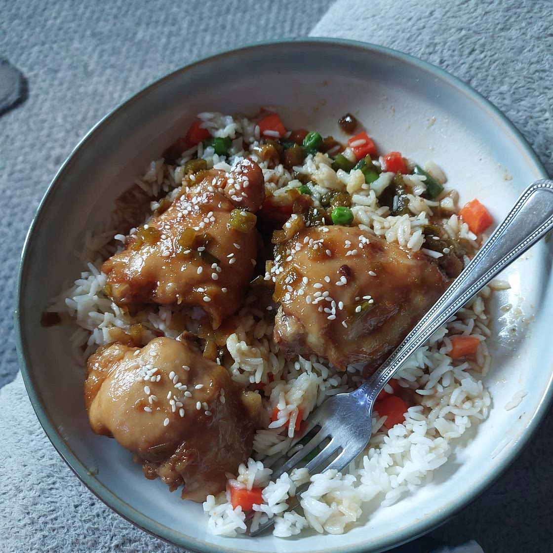 Honey Soy Baked Chicken Thighs