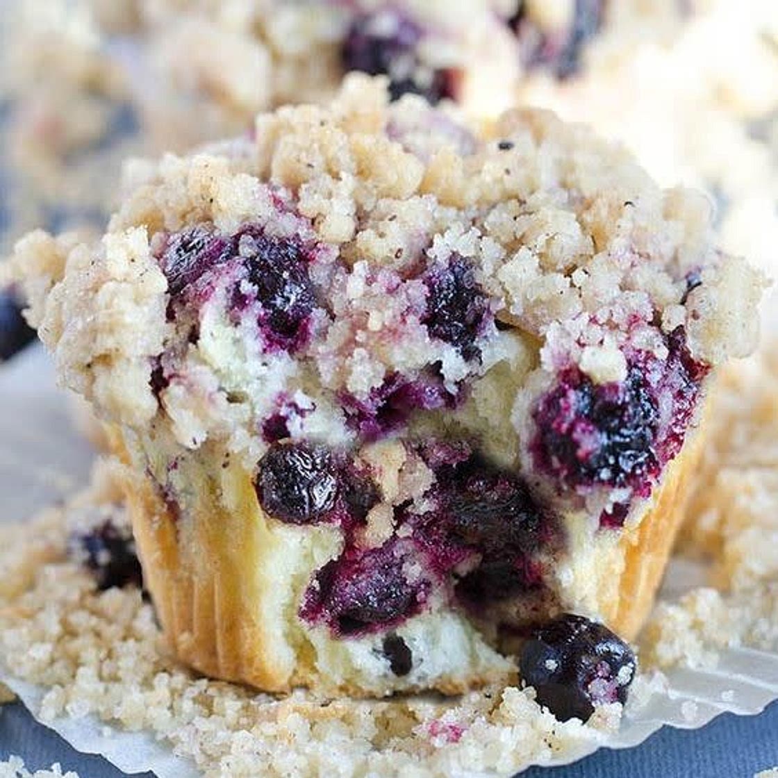 Best ever Blueberry Muffins