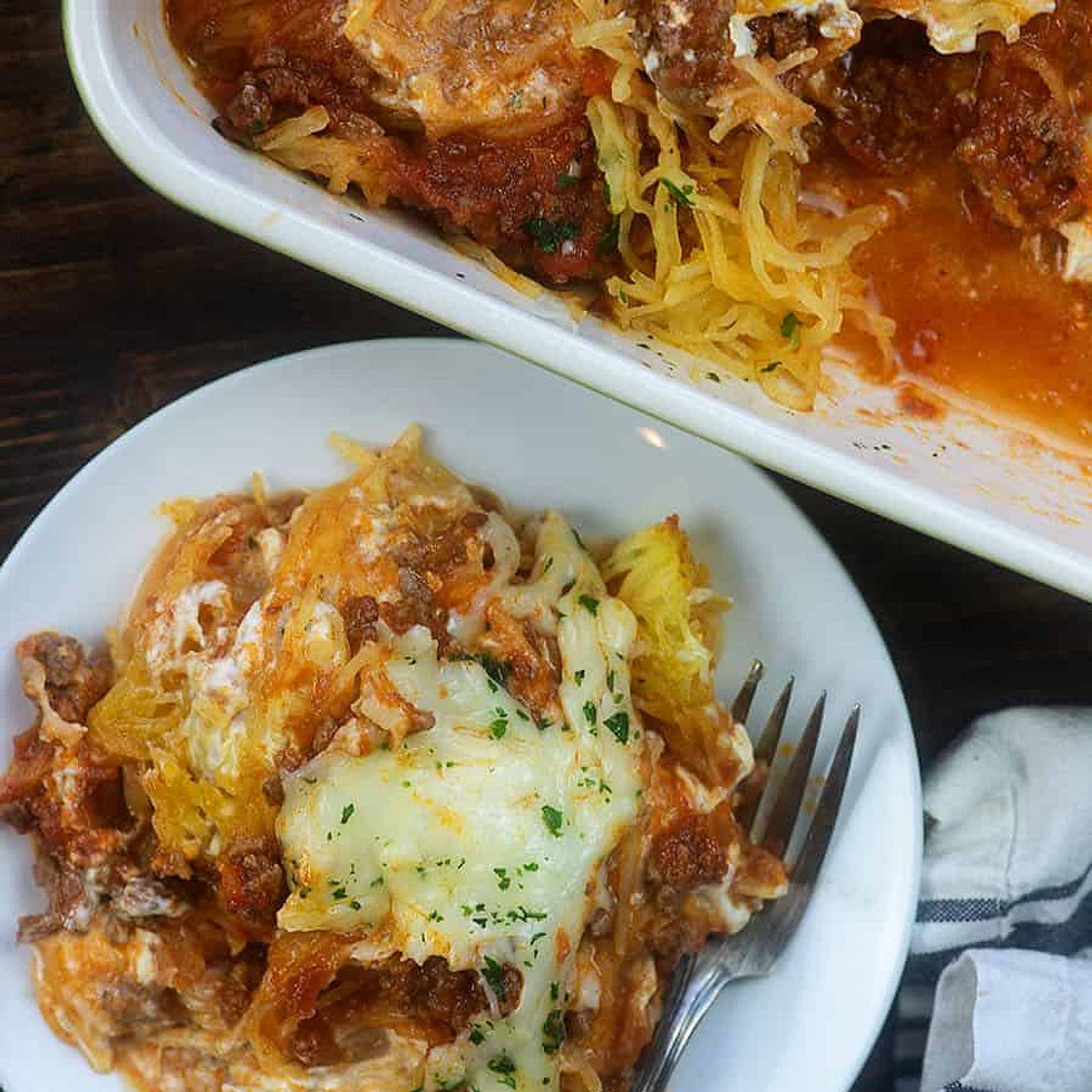 Million Dollar Spaghetti Squash Casserole