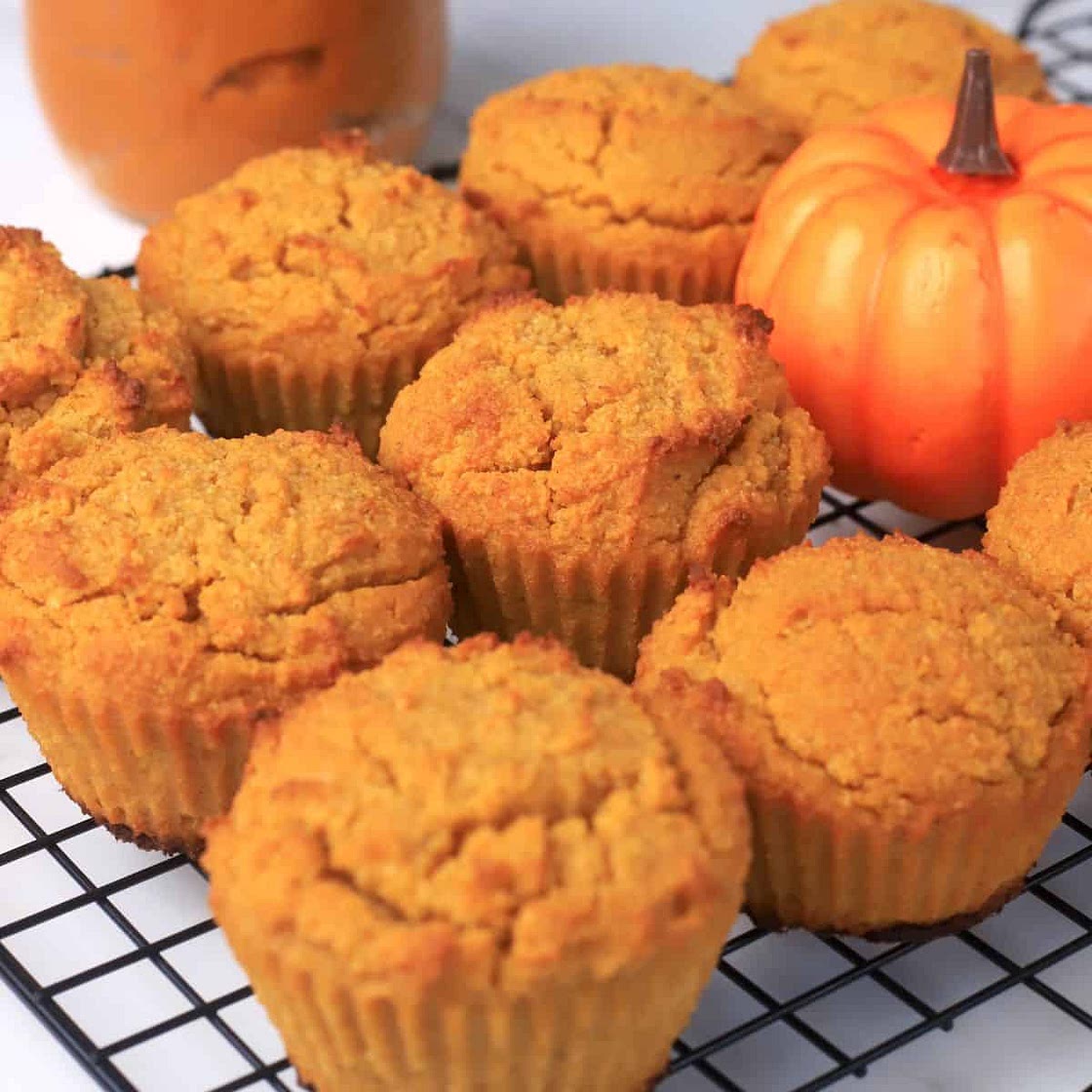 Sugar Free Pumpkin Muffins