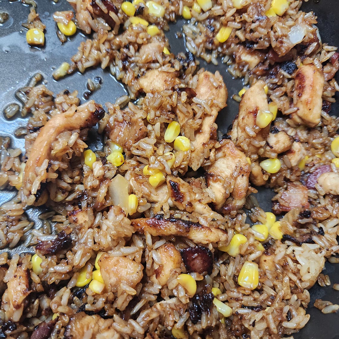 Lulu's Chicken Fried Rice & Bacon