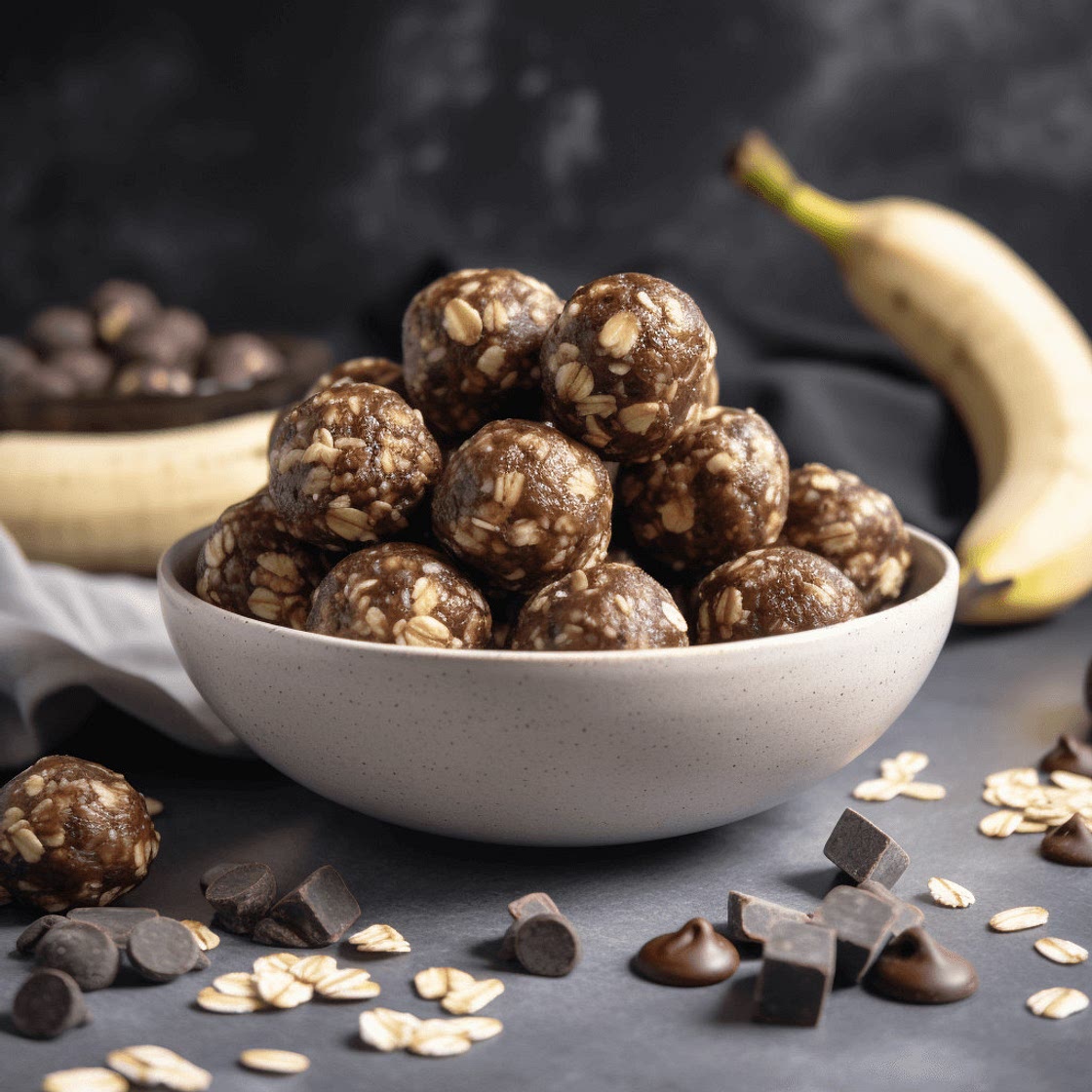 Chocolate Banana Energy Bites