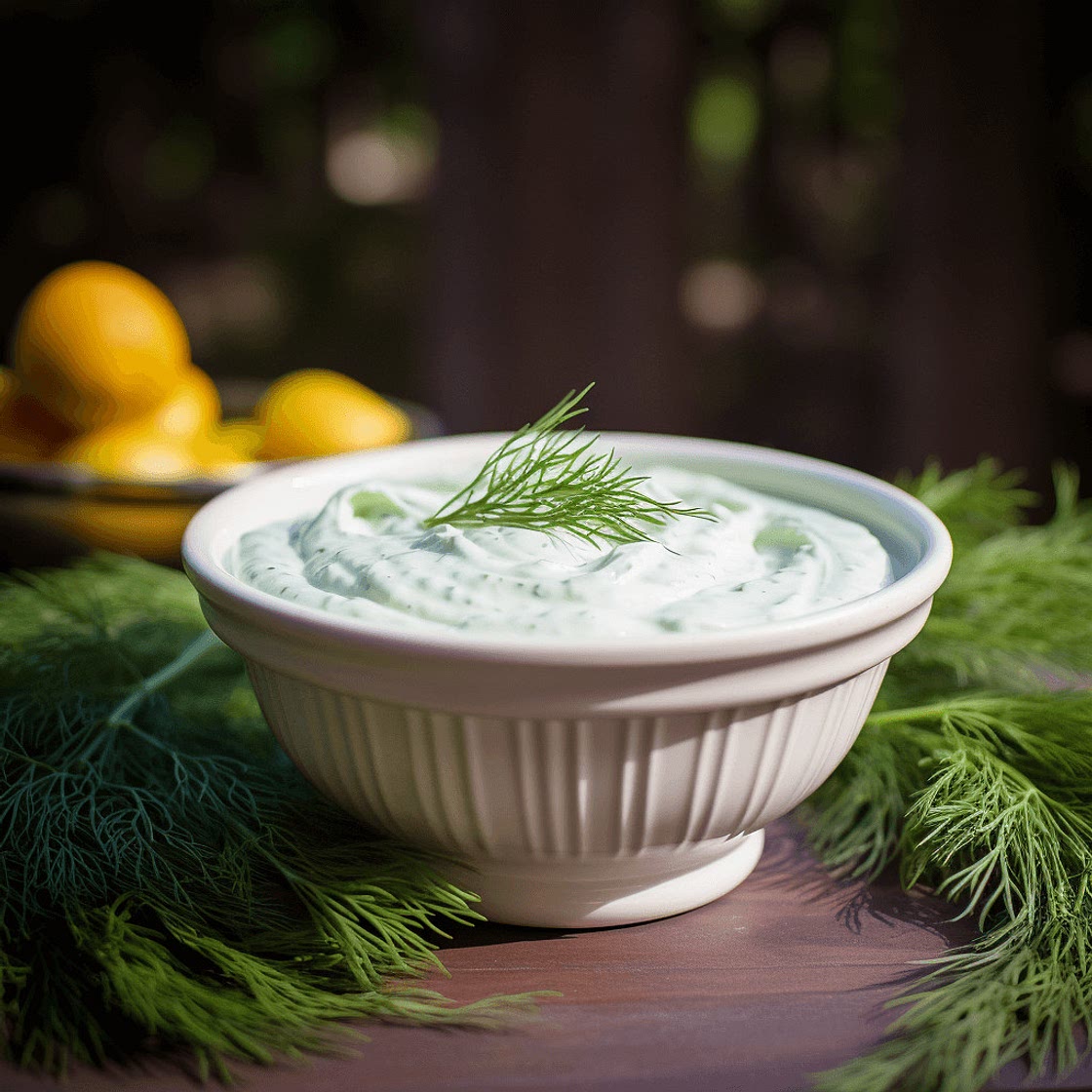 Creamy Yogurt Dill Sauce