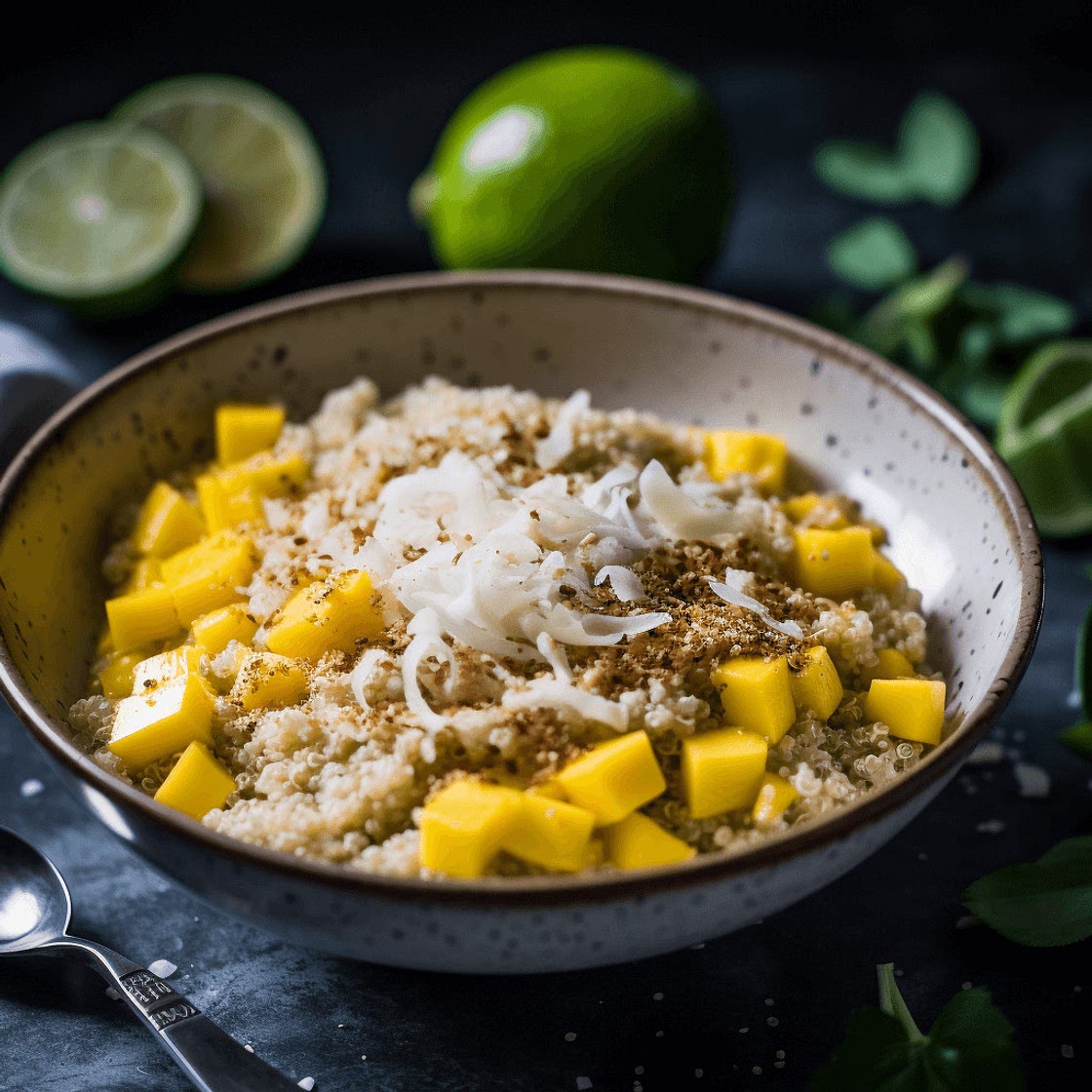 Mango-Coconut Quinoa Delight
