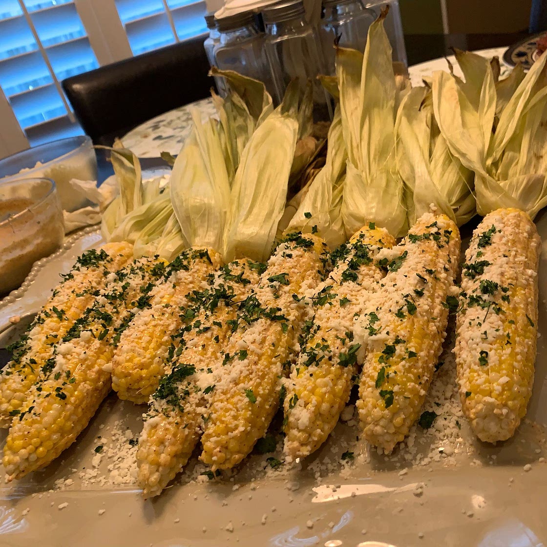 Grilled Mexican Street Corn (Elote)