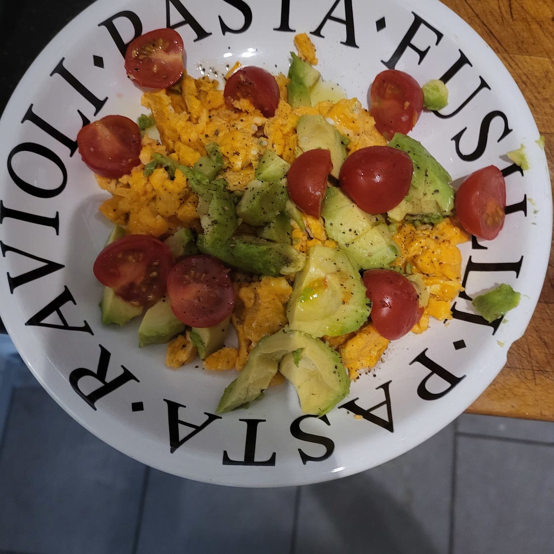Summer Scrambled Eggs