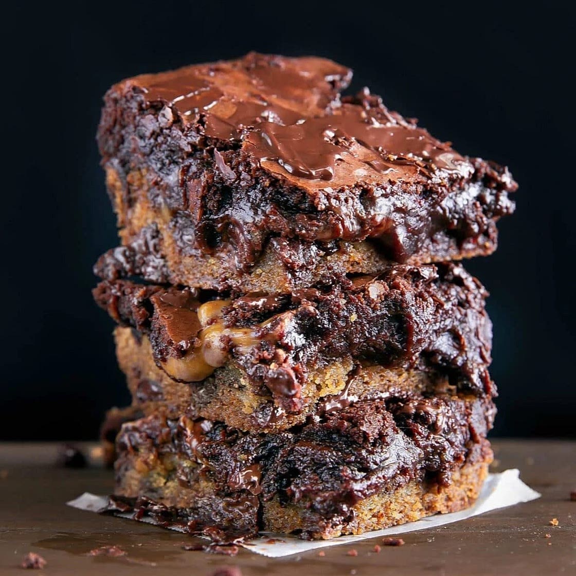 Chocolate chip cookie brownies 