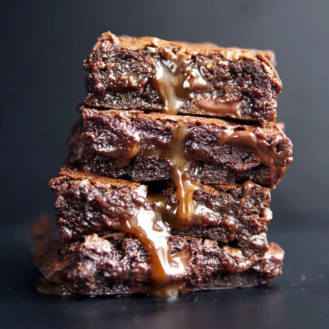 Salted caramel brownies 