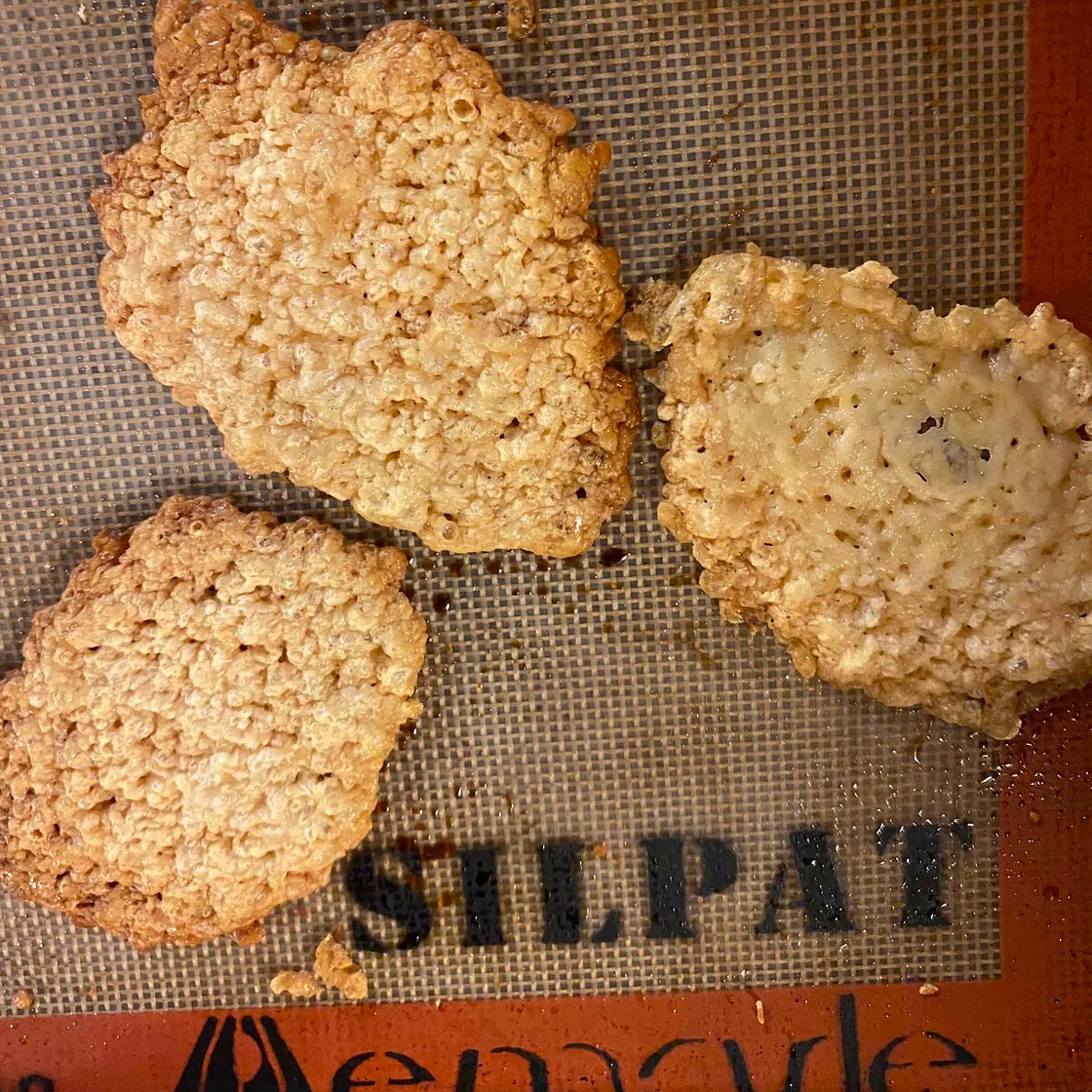 Parmesan cheese crackers
