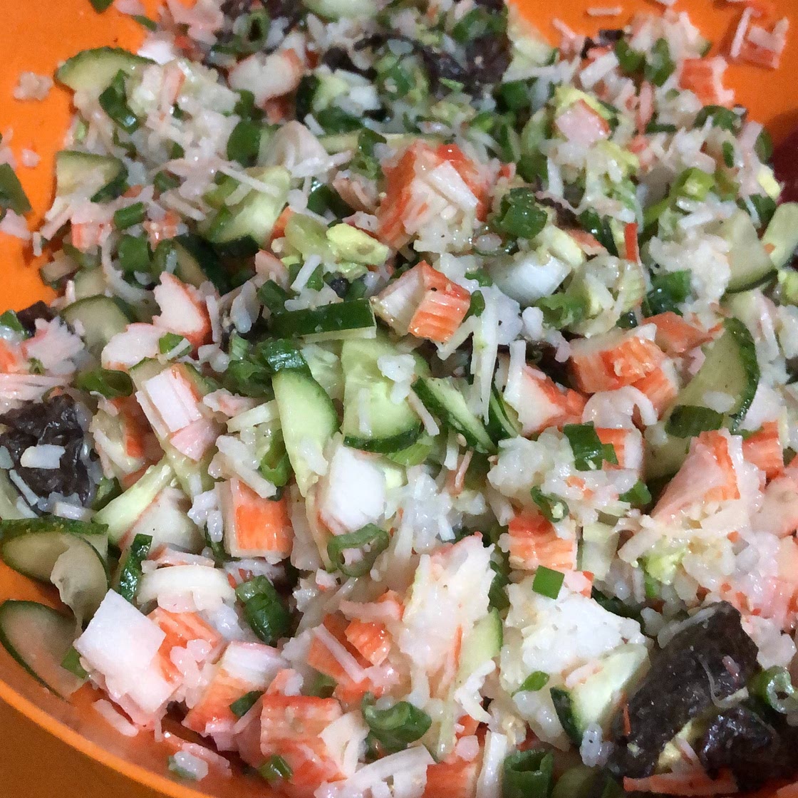 Crunchy California Roll Sushi Bowl Recipe by Tasty