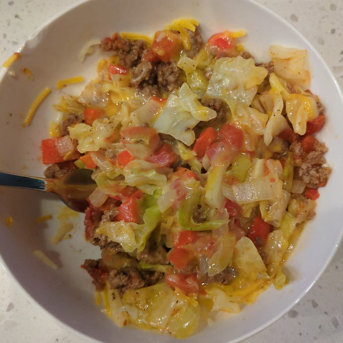 Cabbage Roll Skillet (Easy Keto Ground Beef Dinner Recipe)