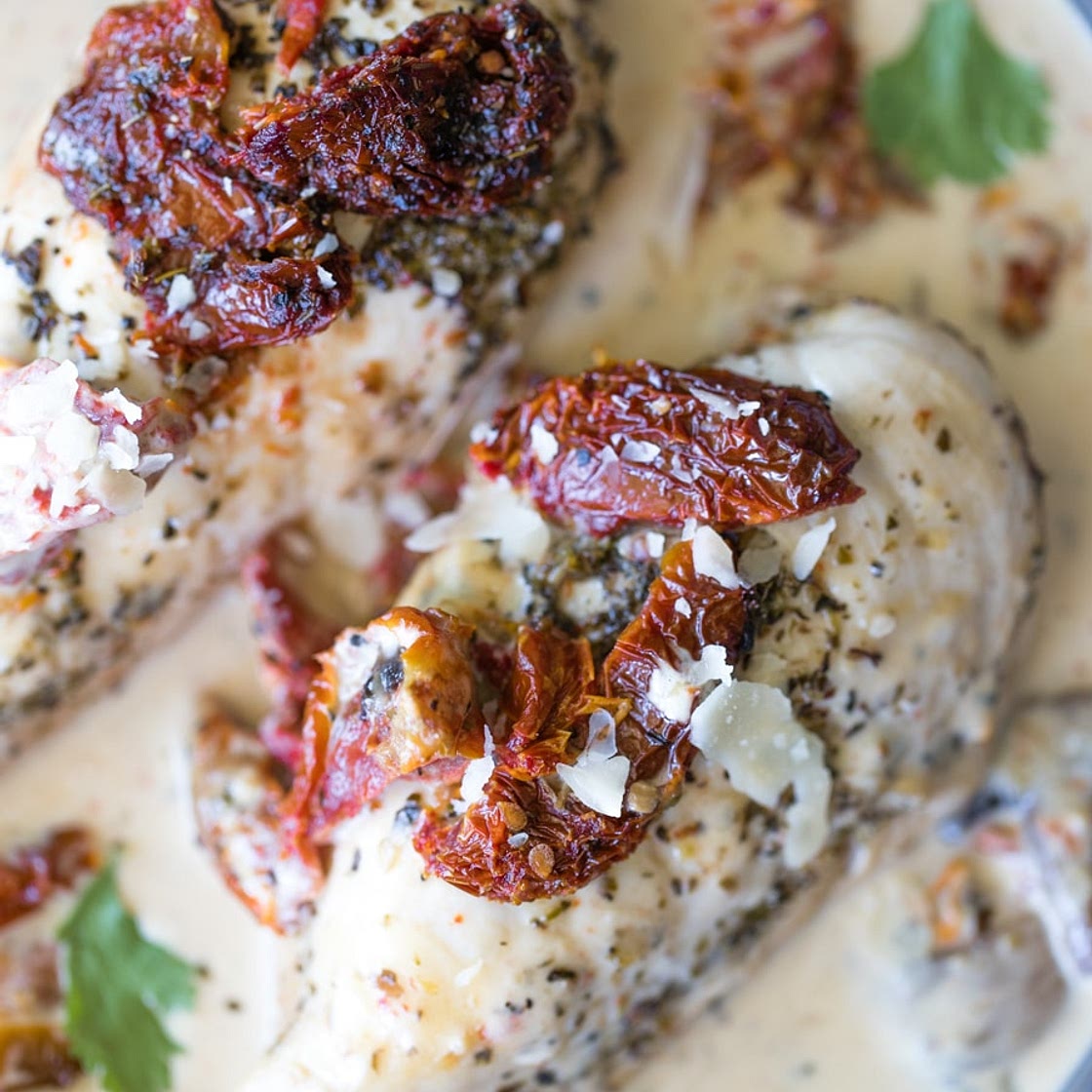 Instant Pot Sun-Dried Tomato Chicken