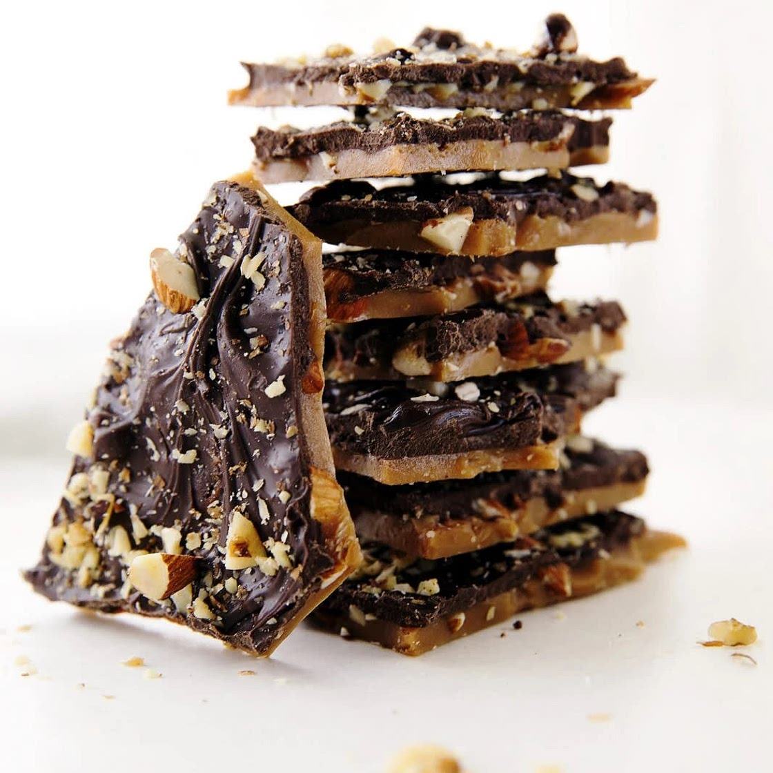 English toffee bark