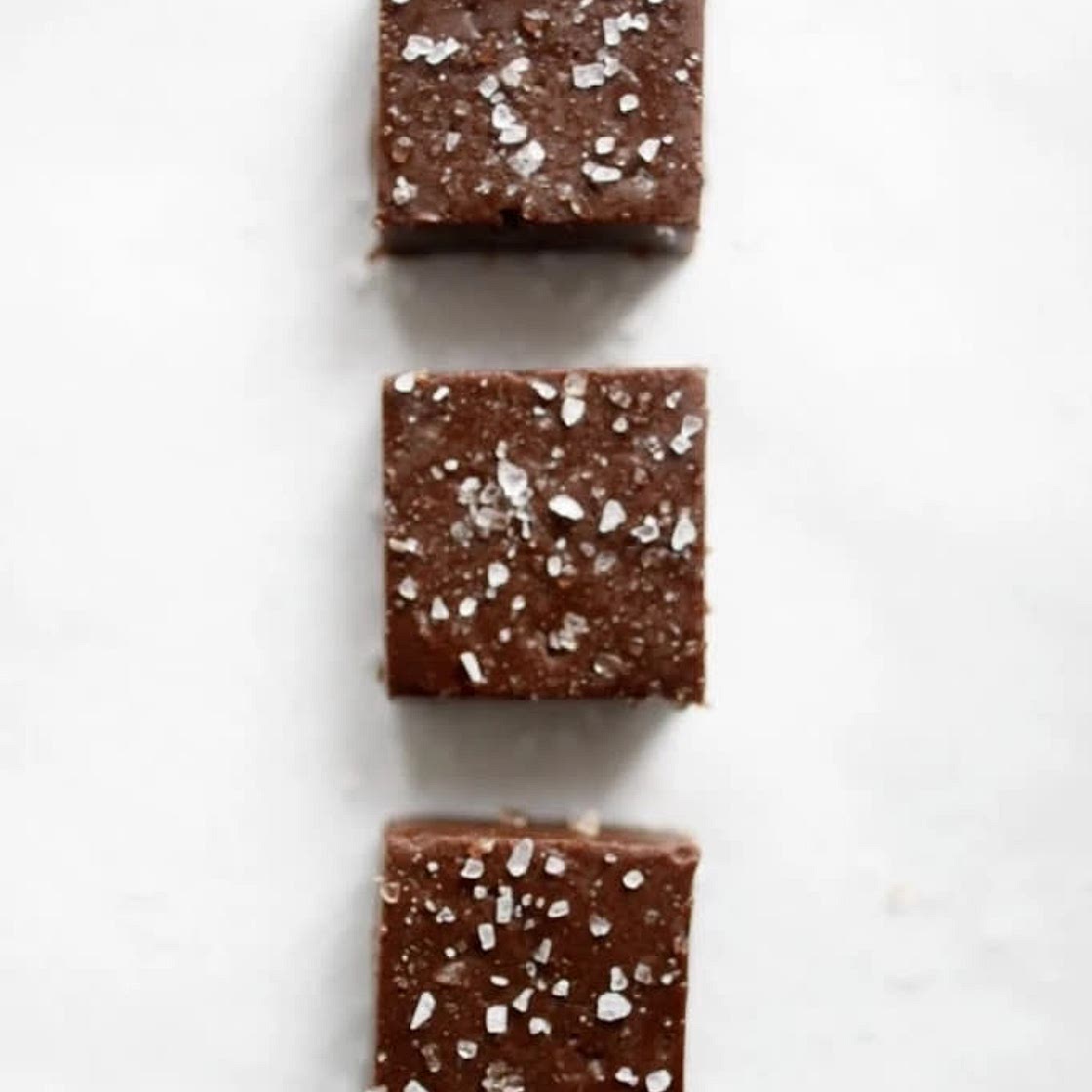 Sea salt Nutella fudge 