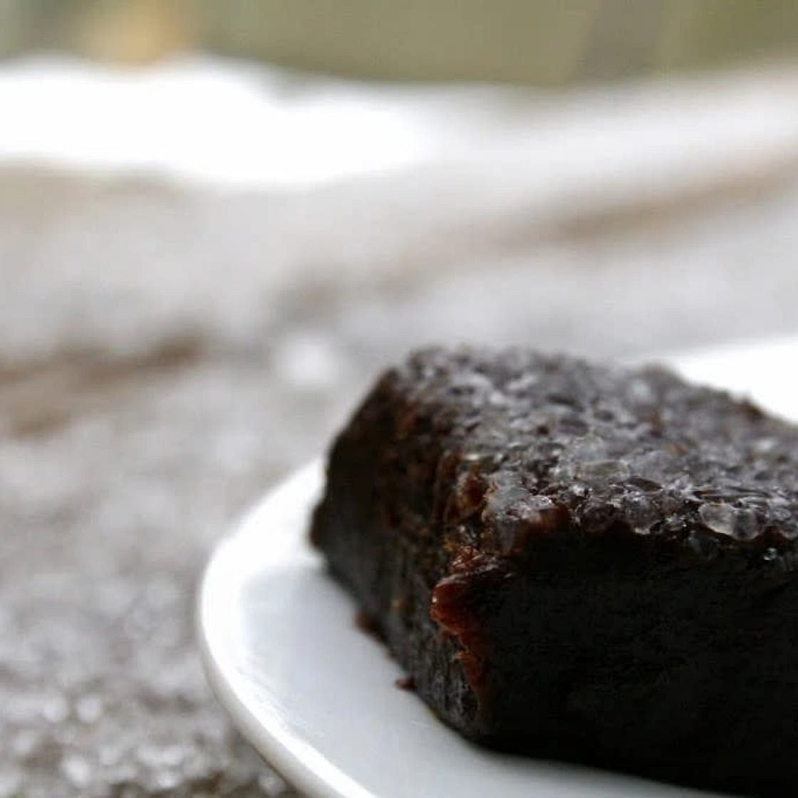 Salted chocolate caramels 