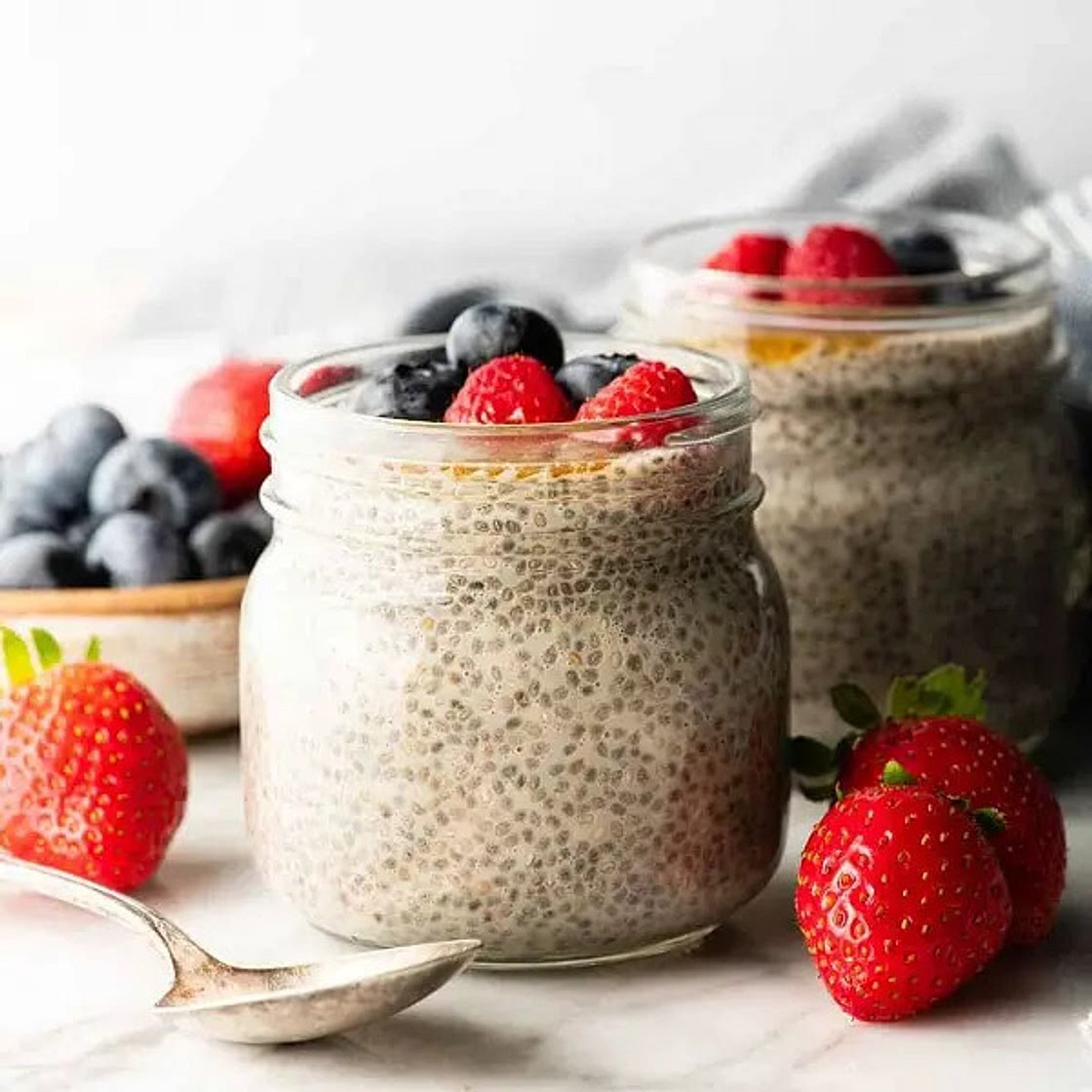 Chia Pudding With Oat Milk