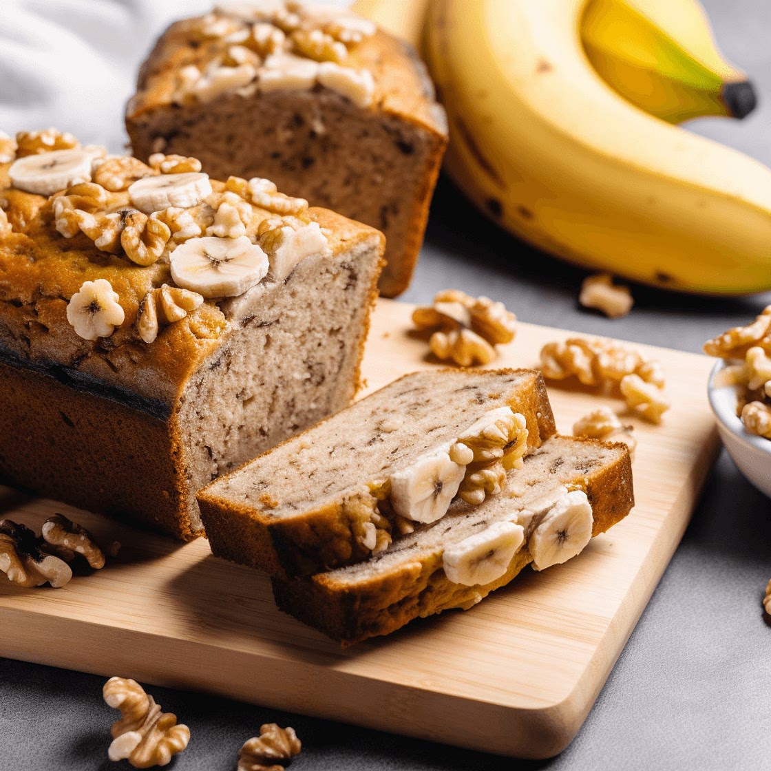 Banana Nut Zucchini Bread