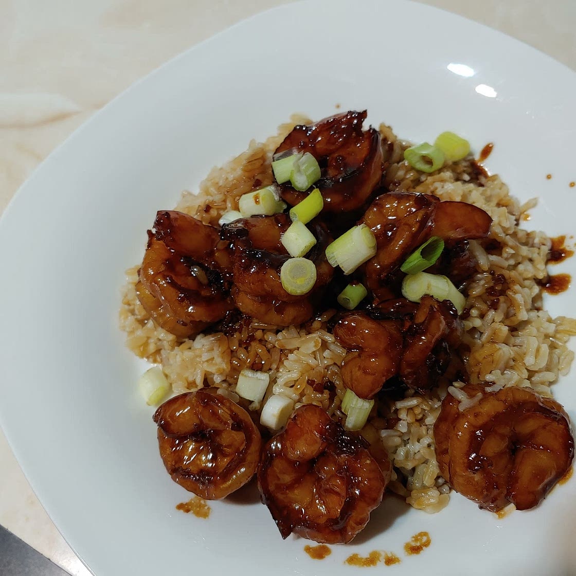 Honey Garlic Shrimp