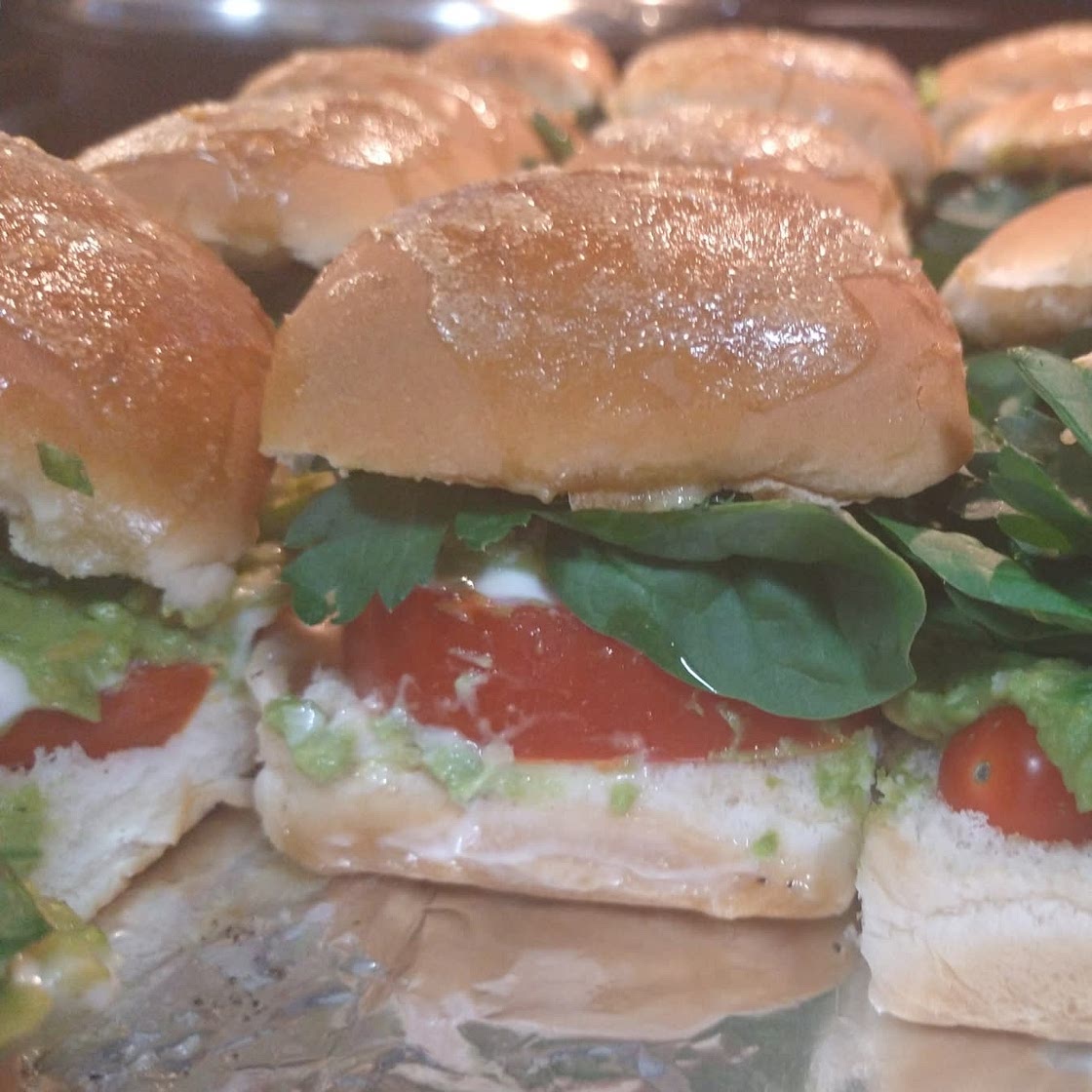 Roasted Tomato Sandwiches with Vegan Lemon Garlic Aioli
