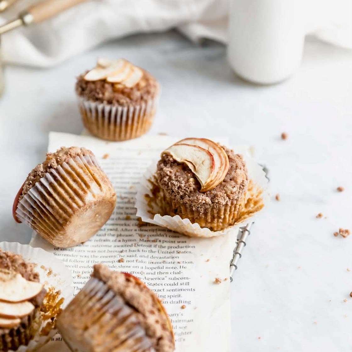 Apple carrot muffins 