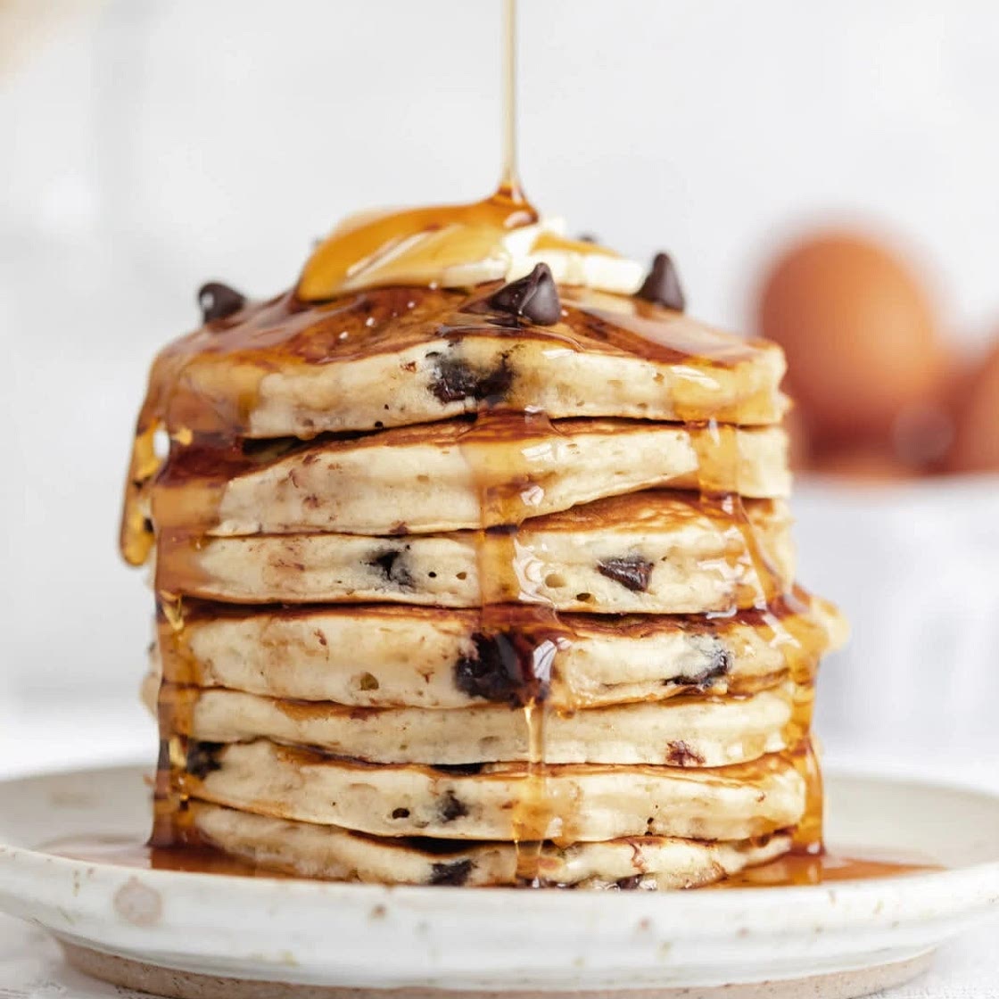 Chocolate chip pancakes 